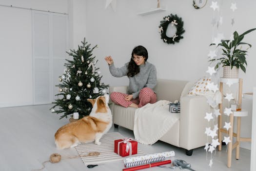 happy dog returning to owner