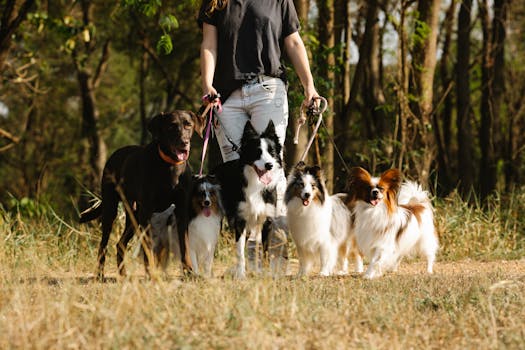 dog training in diverse environments