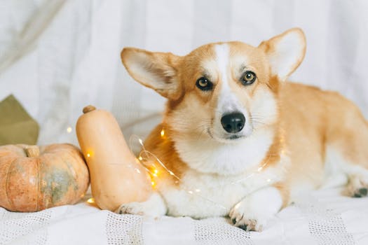 happy dog receiving a treat